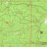 United States Geological Survey Fredenberg Lake, WI (1973, 24000-Scale) digital map