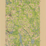 United States Geological Survey Frederic, WI (1951, 48000-Scale) digital map