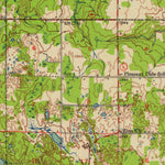 United States Geological Survey Frederic, WI (1955, 62500-Scale) digital map