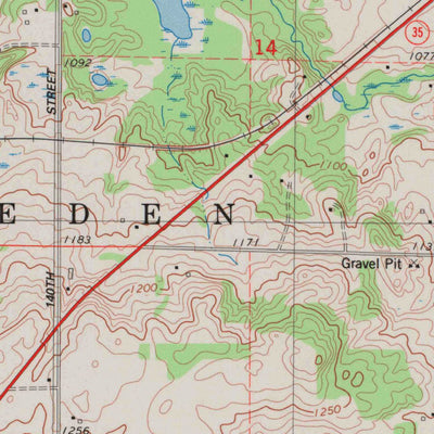 United States Geological Survey Frederic, WI (1983, 24000-Scale) digital map