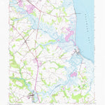United States Geological Survey Frederica, DE (1956, 24000-Scale) digital map