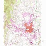 United States Geological Survey Frederick, MD (1953, 24000-Scale) digital map