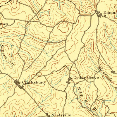 United States Geological Survey Frederick, MD-VA (1893, 125000-Scale) digital map