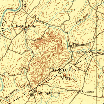 United States Geological Survey Frederick, MD-VA (1893, 125000-Scale) digital map