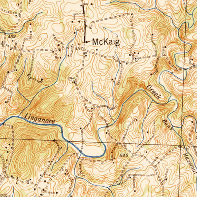 United States Geological Survey Frederick, MD-VA (1942, 62500-Scale) digital map