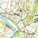United States Geological Survey Frederick, MD-VA-WV (1984, 100000-Scale) digital map