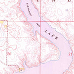 United States Geological Survey Frederick NW, SD-ND (1968, 24000-Scale) digital map