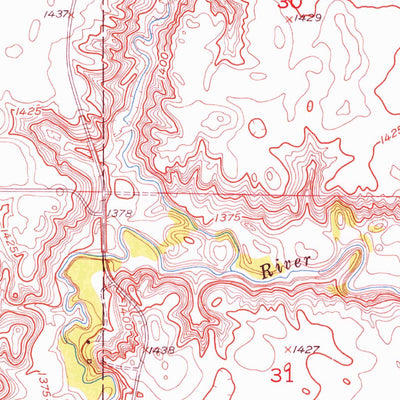 United States Geological Survey Frederick, SD (1953, 24000-Scale) digital map