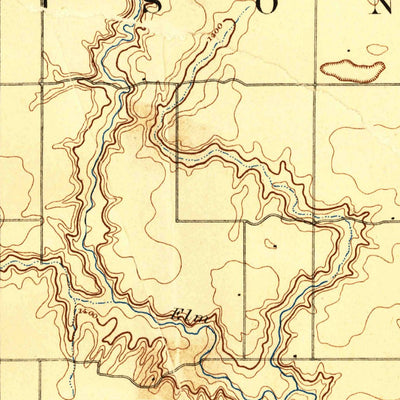 United States Geological Survey Frederick, SD-ND (1894, 62500-Scale) digital map
