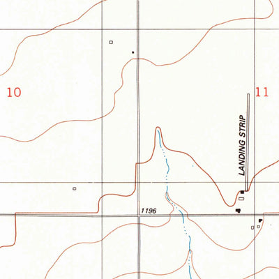 United States Geological Survey Frederick SE, OK (1984, 24000-Scale) digital map