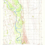 United States Geological Survey Frederick SW, OK-TX (1984, 24000-Scale) digital map
