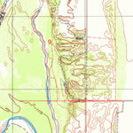 United States Geological Survey Frederick SW, OK-TX (1984, 24000-Scale) digital map