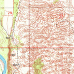 United States Geological Survey Frederick SW, OK-TX (1984, 24000-Scale) digital map