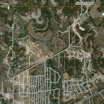 United States Geological Survey Fredericksburg East, TX (2010, 24000-Scale) digital map
