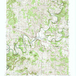 United States Geological Survey Fredericksburg, IN (1966, 24000-Scale) digital map