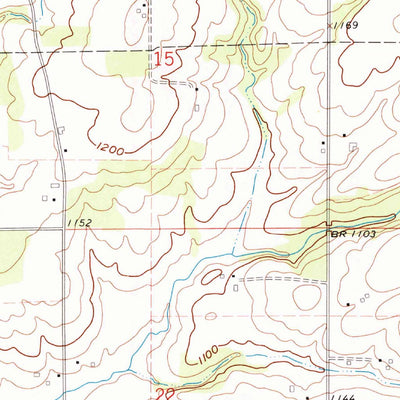 United States Geological Survey Fredericksburg, OH (1961, 24000-Scale) digital map