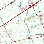 United States Geological Survey Fredericksburg, PA (1955, 24000-Scale) digital map