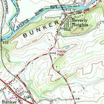 United States Geological Survey Fredericksburg, PA (1955, 24000-Scale) digital map
