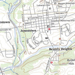 United States Geological Survey Fredericksburg, PA (2023, 24000-Scale) digital map