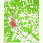 United States Geological Survey Fredericksburg, VA (1943, 24000-Scale) digital map