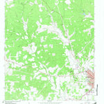 United States Geological Survey Fredericksburg West, TX (1967, 24000-Scale) digital map