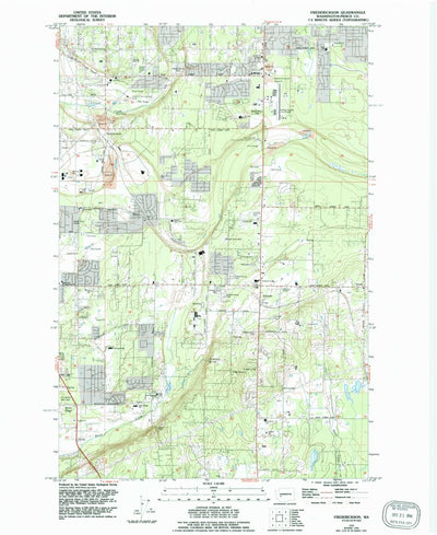 United States Geological Survey Frederickson, WA (1959, 24000-Scale) digital map