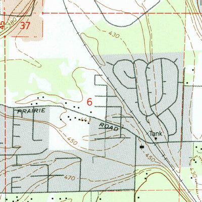 United States Geological Survey Frederickson, WA (1959, 24000-Scale) digital map