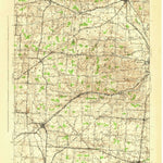 United States Geological Survey Fredericktown, OH (1943, 62500-Scale) digital map