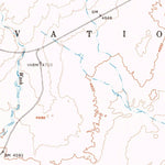 United States Geological Survey Fredonia, AZ (1954, 62500-Scale) digital map