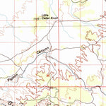 United States Geological Survey Fredonia, AZ (1984, 100000-Scale) digital map