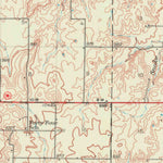 United States Geological Survey Fredonia, KS (1938, 62500-Scale) digital map