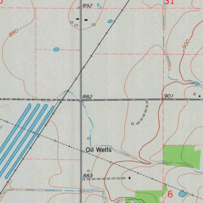 United States Geological Survey Fredonia, KS (1975, 24000-Scale) digital map