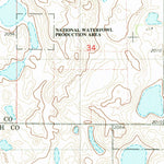 United States Geological Survey Fredonia, ND (1982, 24000-Scale) digital map