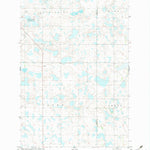 United States Geological Survey Fredonia NE, ND (1982, 24000-Scale) digital map