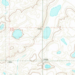 United States Geological Survey Fredonia NW, ND (1982, 24000-Scale) digital map