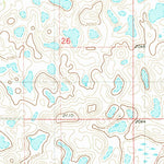 United States Geological Survey Fredonia NW, ND (1982, 24000-Scale) digital map