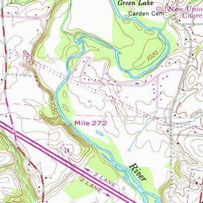 United States Geological Survey Fredonia, TN (1956, 24000-Scale) digital map