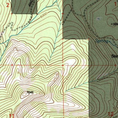 United States Geological Survey Fredonyer Pass, CA (1995, 24000-Scale) digital map