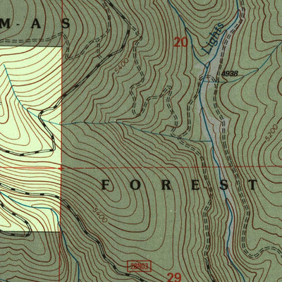 United States Geological Survey Fredonyer Pass, CA (1995, 24000-Scale) digital map