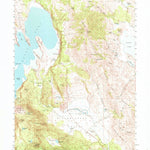 United States Geological Survey Fredonyer Peak, CA (1954, 62500-Scale) digital map