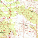 United States Geological Survey Fredonyer Peak, CA (1954, 62500-Scale) digital map