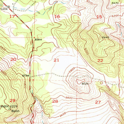 United States Geological Survey Fredonyer Peak, CA (1954, 62500-Scale) digital map
