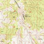 United States Geological Survey Fredonyer Peak, CA (1954, 62500-Scale) digital map
