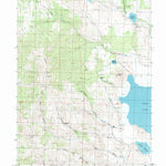 United States Geological Survey Fredonyer Peak, CA (1989, 24000-Scale) digital map
