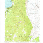 United States Geological Survey Free Peak, CA-NV (1956, 62500-Scale) digital map