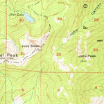 United States Geological Survey Free Peak, CA-NV (1956, 62500-Scale) digital map