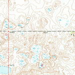 United States Geological Survey Free Peoples Lake, ND (1951, 24000-Scale) digital map