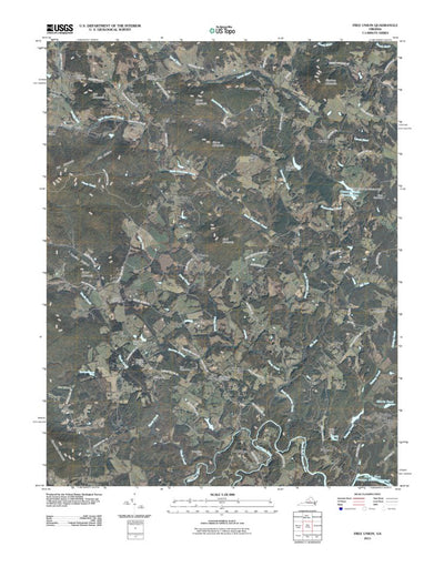 United States Geological Survey Free Union, VA (2011, 24000-Scale) digital map