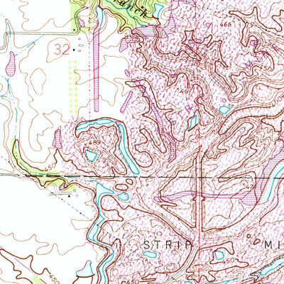 United States Geological Survey Freeburg, IL (1954, 24000-Scale) digital map