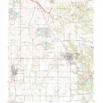 United States Geological Survey Freeburg, IL (1990, 24000-Scale) digital map